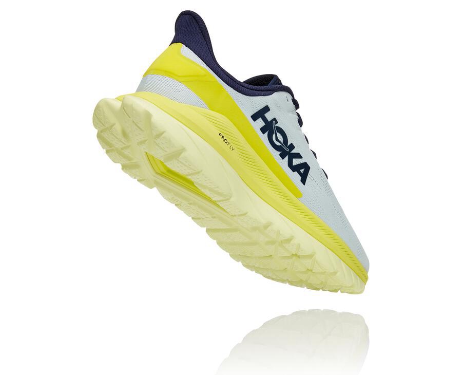 Hoka One One Mach 4 Löparskor Dam - Vita - UCWYS-1425